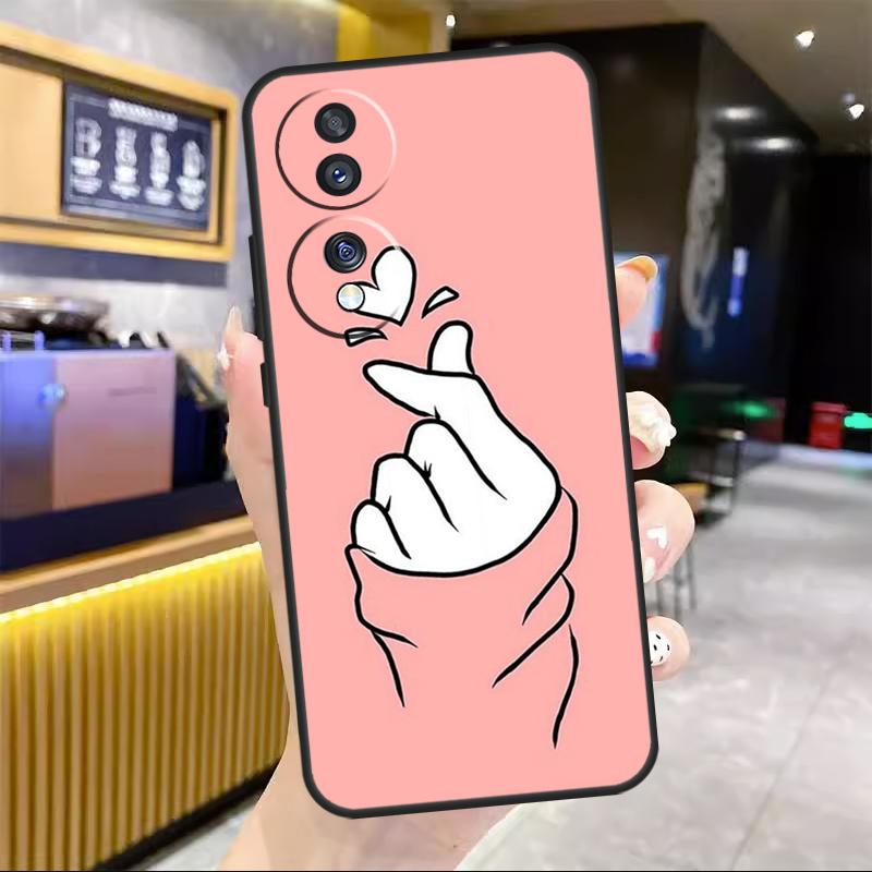 

Love On The Finger Kpop For Honor Magic 8 7 6 Pro Case For Honor 200 400 50 70 90 Lite X8c X8b X9a X9b X9c X9d Win RT Honor X9b