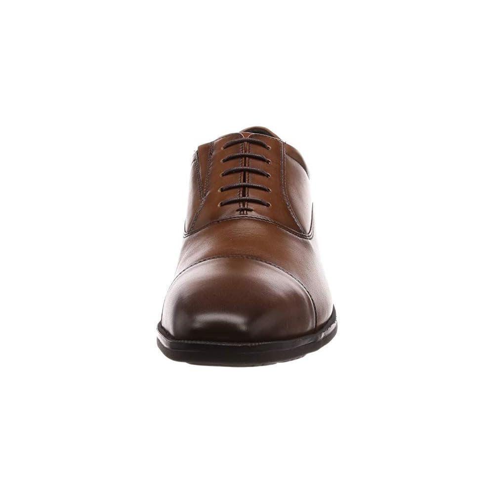 Texcy Luxe Business Shoes, Genuine Leather Sneakers, TU-7010, Men's, Brown, Size 27.5 cm, 3E