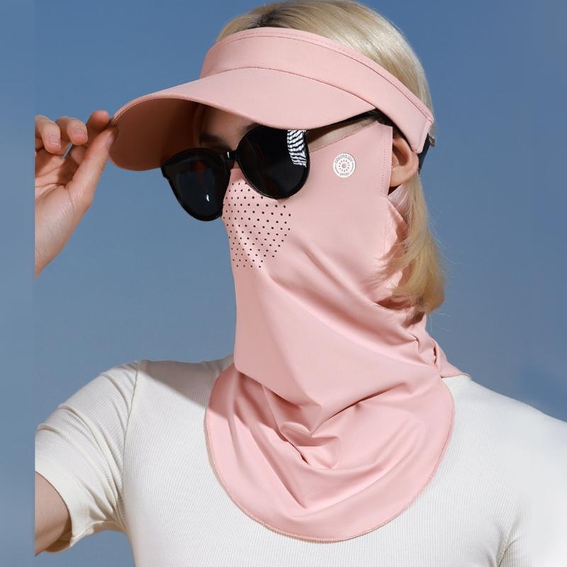 Women Sunscreens Mask Neck Scarves Windproofs Scarves Sun Protections Faces Cover