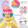 Multicolor Party Photo Props Felt Headgear Hat Funny Cake Hat Party Cap  Gift