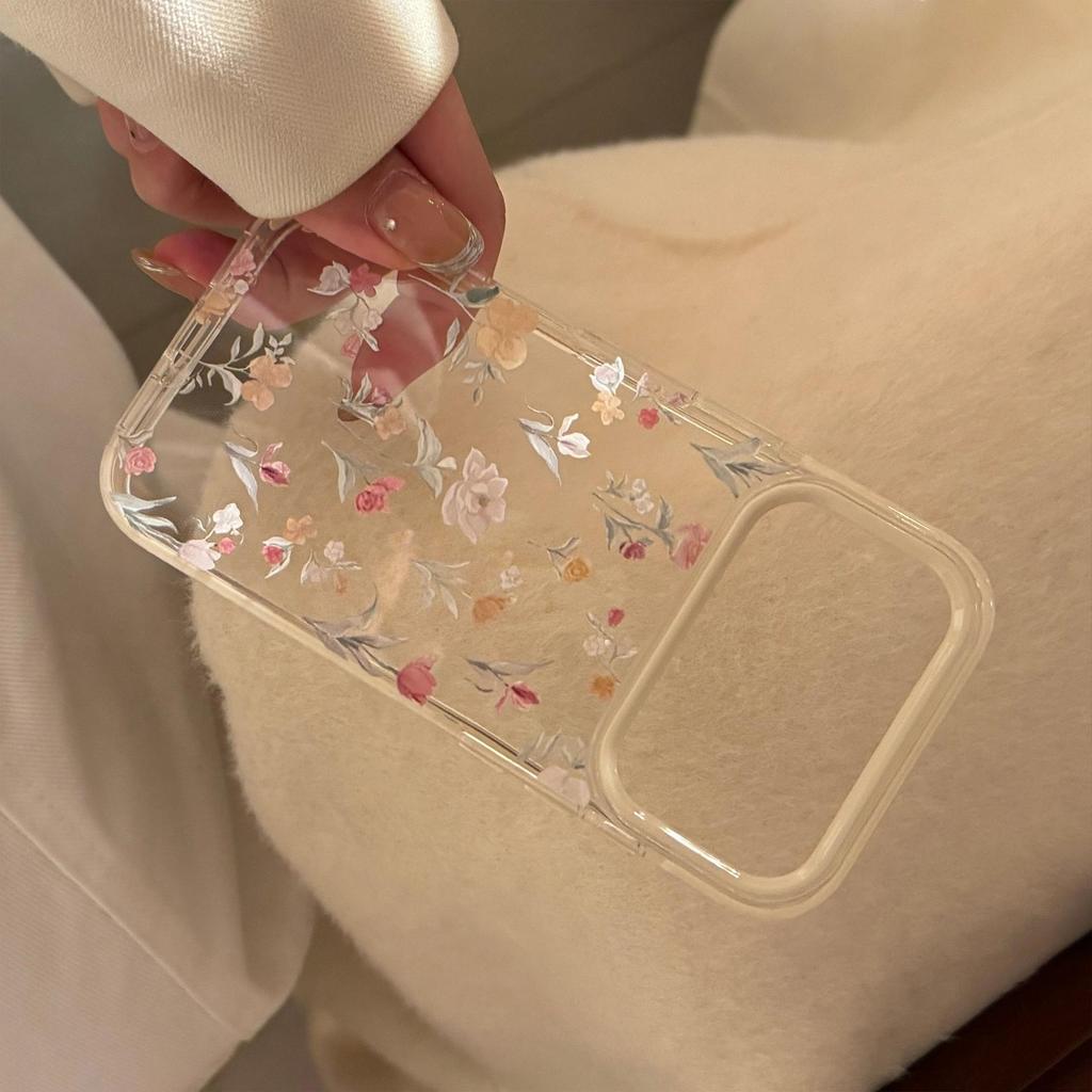 Oil Painting Floral Design Phone Case for iPhone 16, iPhone 17, iPhone 17 Pro Max