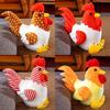 Rooster Plush Toy Chicken Stuffed Animal Doll Bedroom Decorations Kids Gift