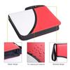 Card Binder with 50 Removable Sleeves Large Capacity Zipper Closure Lightweight Portable Card Collection Binder Game Card Holder