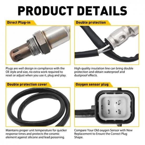 Downstream O2 Oxygen Sensor For Nissan Altima Murano Maxima Pathfinder Infiniti