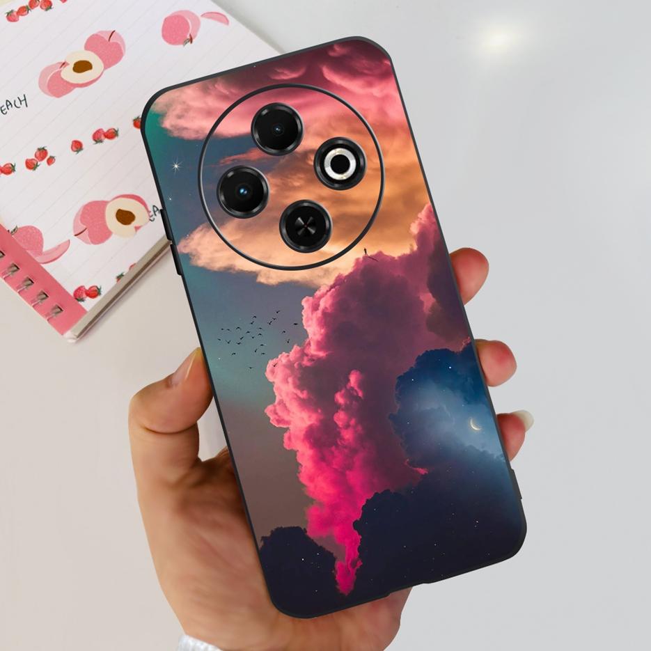 For Tecno Spark 30C 4G Case kl5 kl5n Stylish Painted Cover Shockproof Phone Case For Tecno Spark 30C Spark30C 4G Soft TPU Fundas