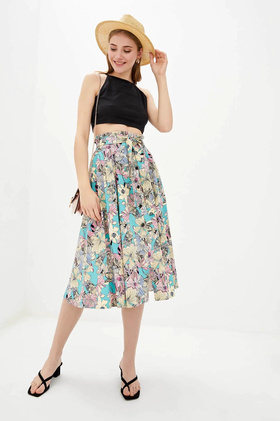 

Спідниця Ora (89743) 42(S) різнокольорові кольору