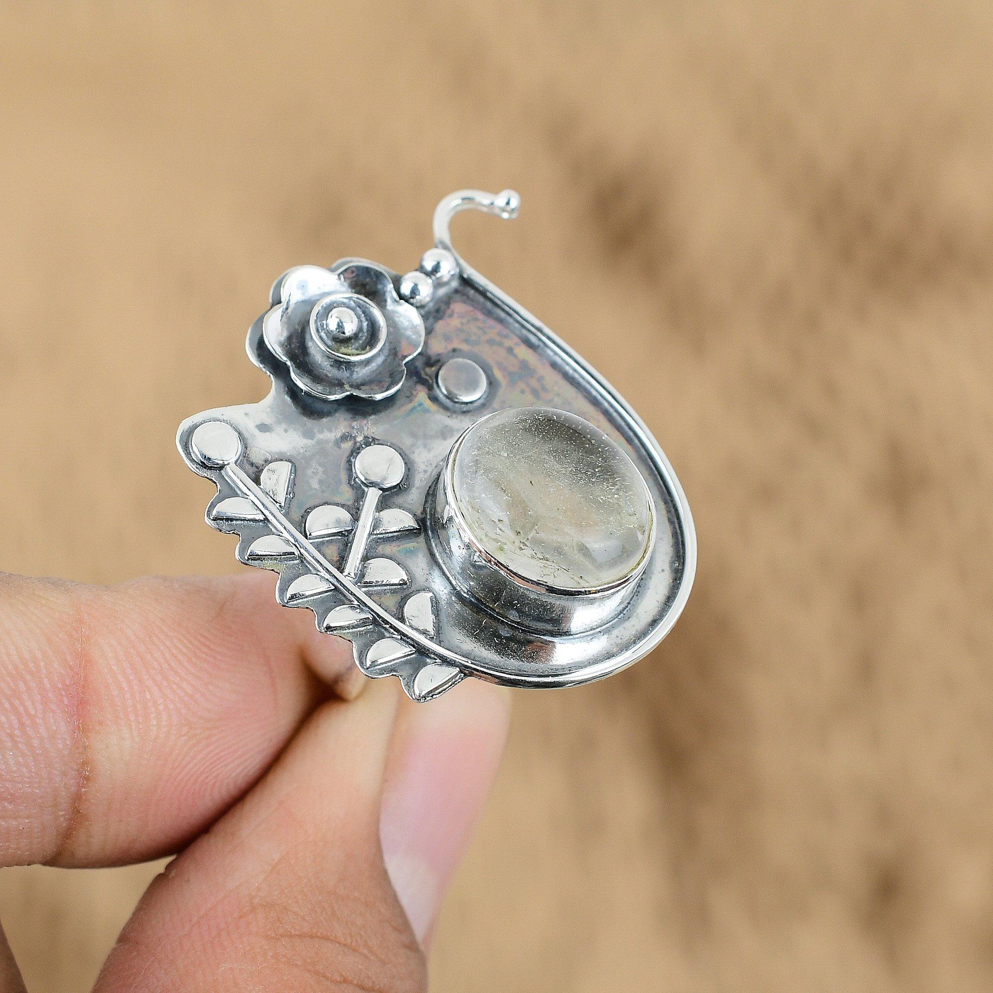 

Moonstone Gemstone Sterling Silver Promise Birthday Flower Wedding Daughter Ring Yes