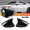 Glänzende Schwarze Hupen-Style Seitenspiegelabdeckung Kappe Für Toyota 86 Subaru Brz 2012-2020