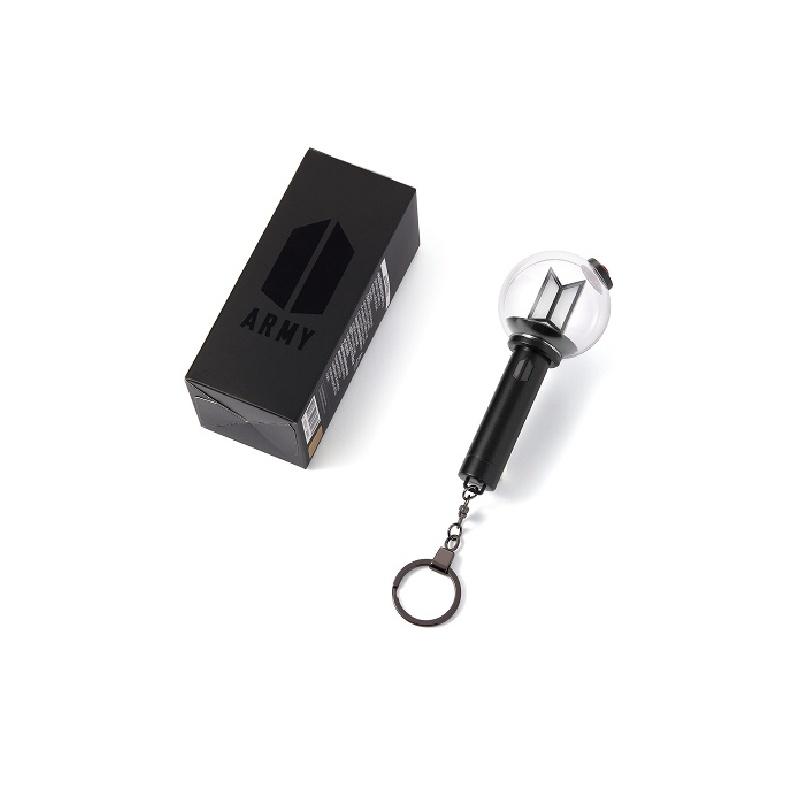 BTS Oficjalny breloczek do kluczy Light Stick Wersja 4, Oficjalny, Oryginalny, Autentyczny, KPOP