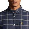 Lyle & Scott Mens Windowpane Check Shirt