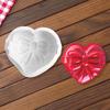 Bowtie Heart Silicone Candle Molds Silicone Soap Molds for Candle Soap Fondant Chocolate Molds Cake Molds Baking Tool