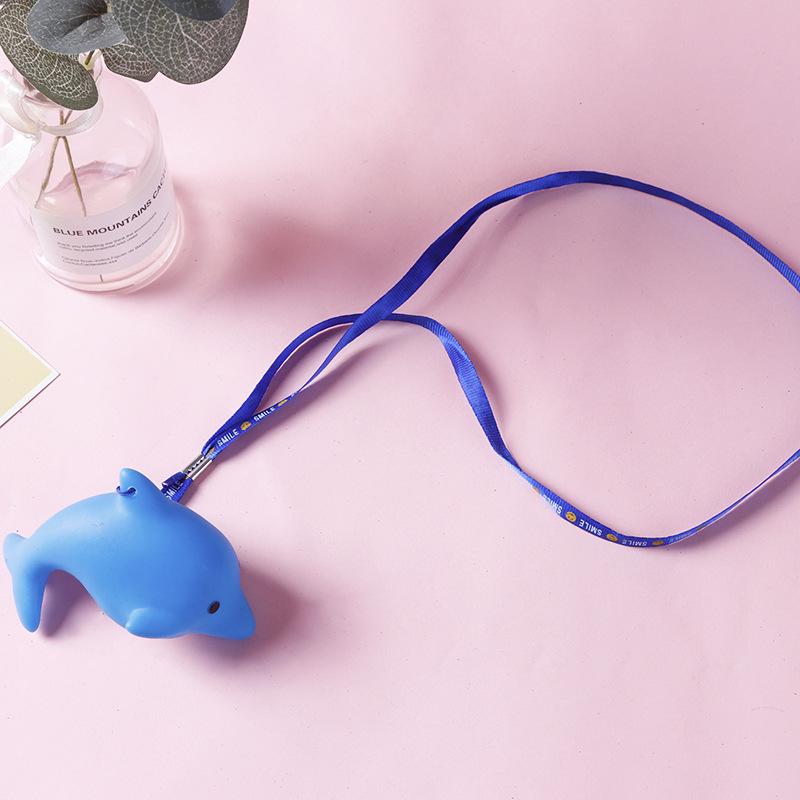 Large Dolphin & Whale Night Light: Seven-Color Luminous Toy with Scan Code Gift