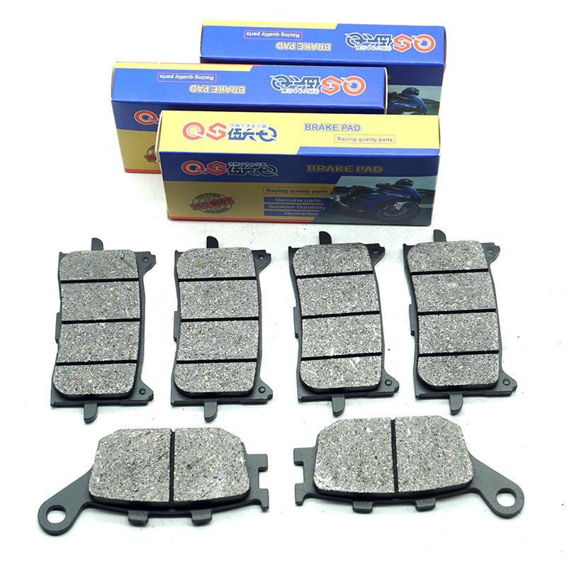Motorcycle Front Rear Brake Pads for HONDA CRF1000D CRF1000L Twin Dual Clutch 2016- CRF1000D4L CRF1000DL