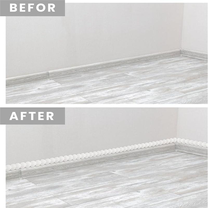 

Декоративная бусина Жемчужная Настенная Отделка Снимается и Наклеивается Гибкий Молдинг 10 футов Сделай сам Для Ванной Комнаты Рамки Зеркала белый