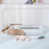 Luddy Baby mit Tragbar Geeignet für Krippe, Neugeborenes, Kissen, Bett-im-Bett, Faltbar, Krippe, Co-Sleeping, Tragbar, Atmungsaktiv, Waschbar, 0-24 Monate,