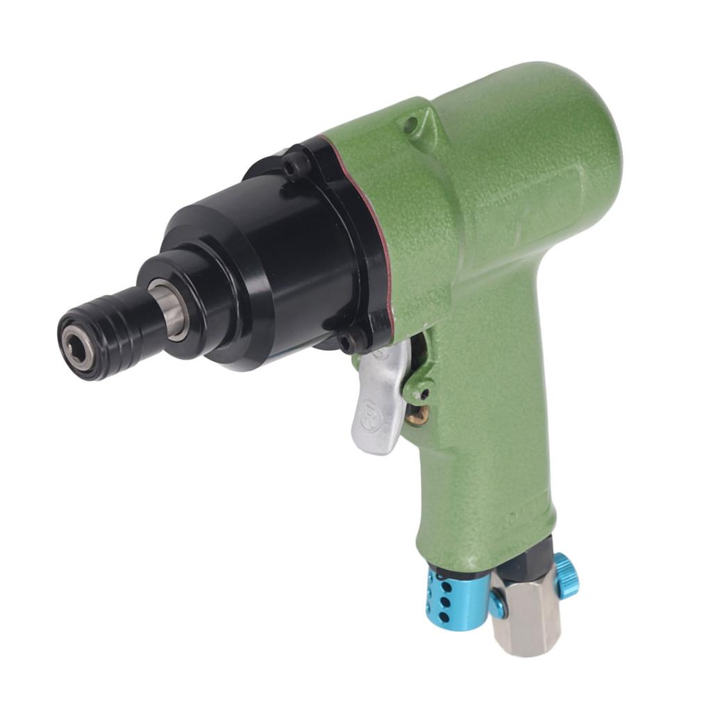 Pneumatic Gun Screwdriver with Silencer Alloy Steel Air Impact Screwdriver for Furniture Assembly