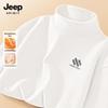 JEEP SPIRIT Men's Thermal Half-Turtleneck Long Sleeve Base Layer Top