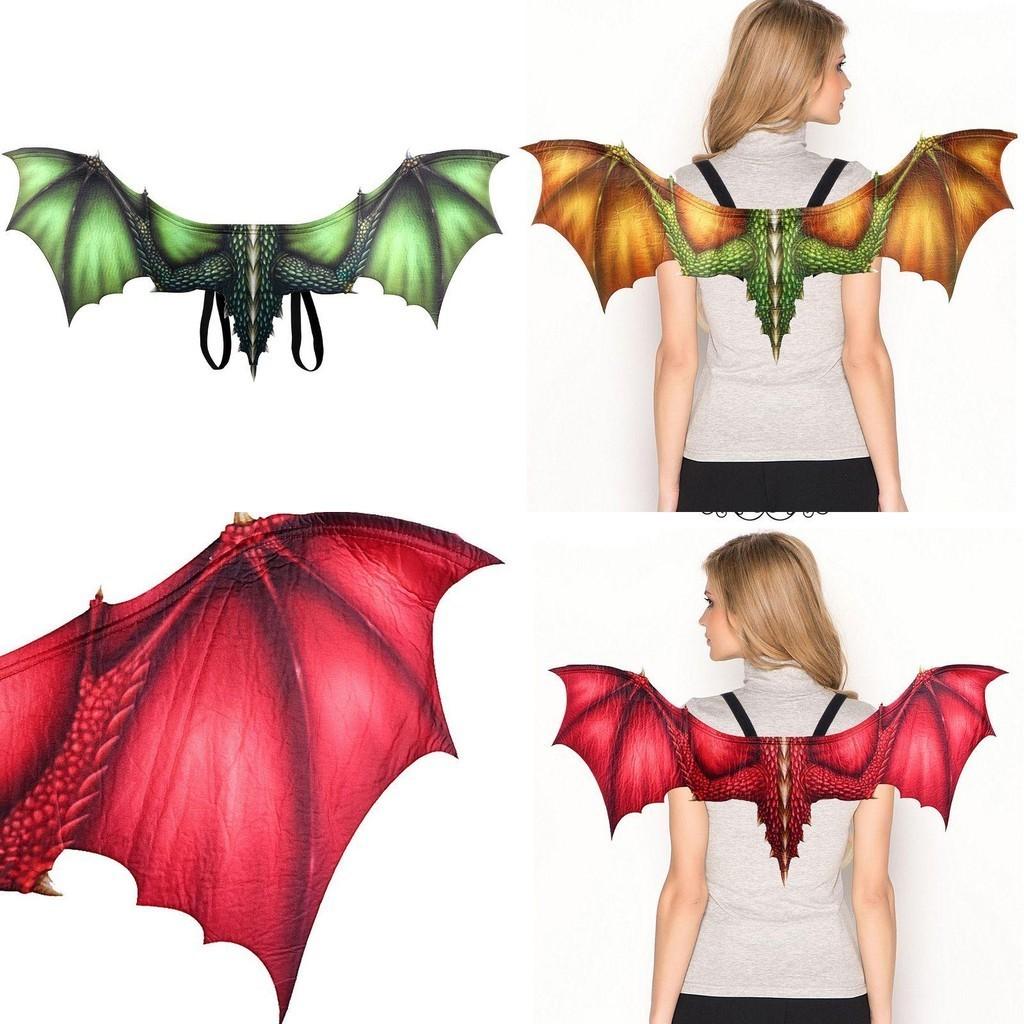 Vivid Non-woven Dragon Wings Cosplay Props For Halloween Parties And Role Play