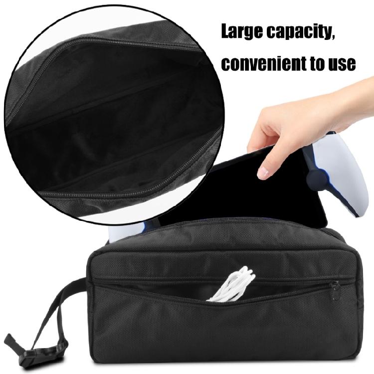 Game Console Pouch Bag Shockproof Protector Carrying Case with Exterior Pocket Scratchproof Storage Case