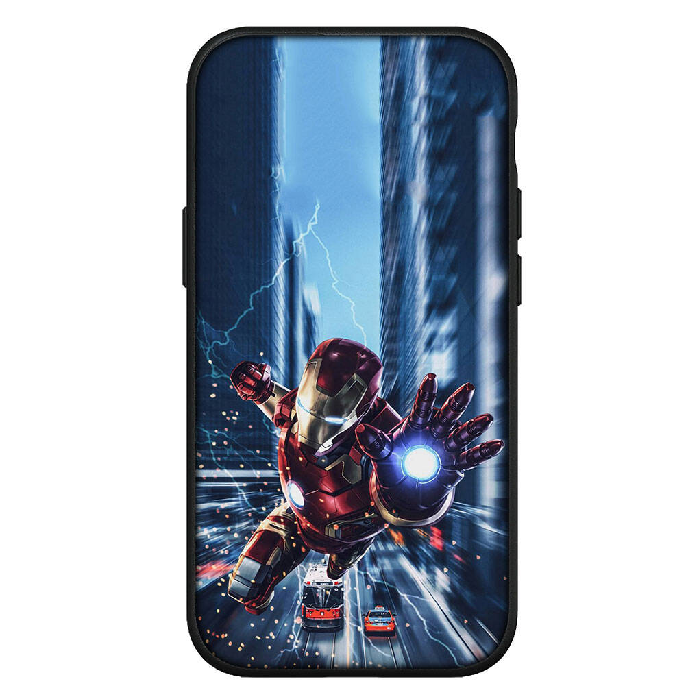 Cover for iPhone 17 16 15 Xiaomi Poco Redmi Note 14 13 12 11 Pro Max 9 16e Samsung Galaxy S25 S24 S23 OPPO Huawei Marvel Iron Man Ironman Phone Case