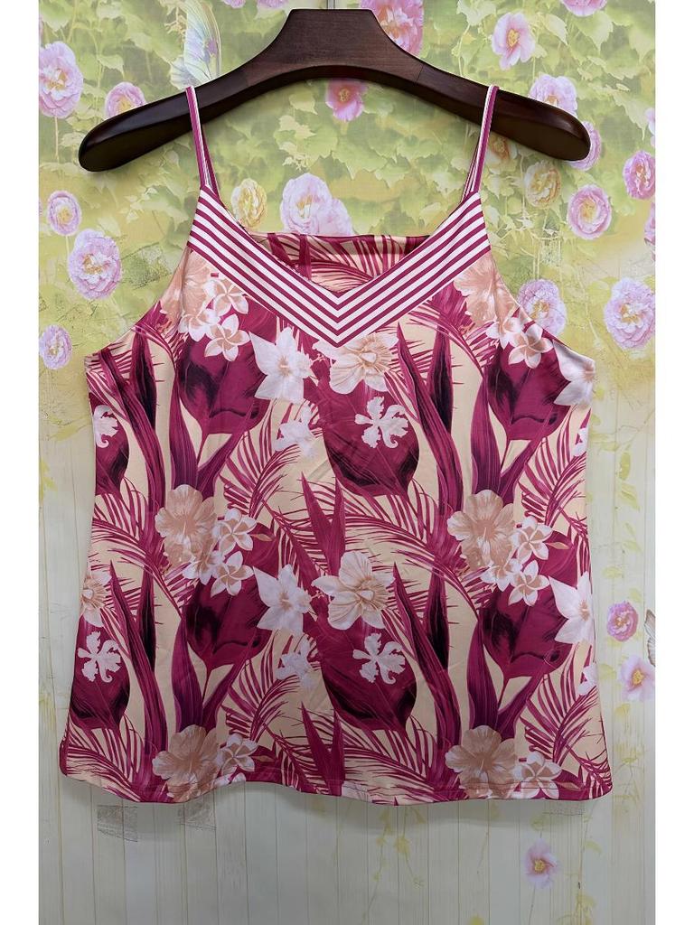 2025 Summer Women's Print Camisole & Shorts Set