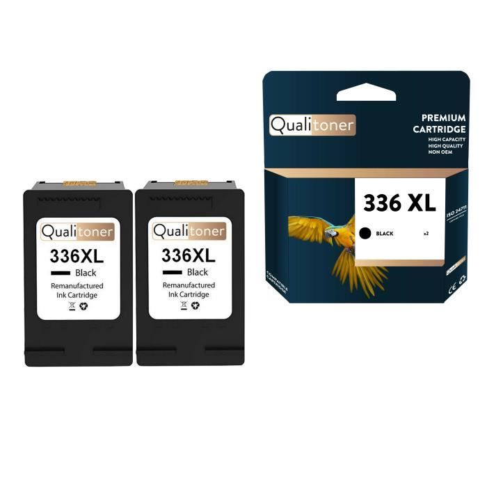 NOPAN-INK - x2 Cartouches compatibles pour HP 336 XL 336XL (C9362EE) compatibles HP 2500 2570 2575 2575xi 7800 7850 7850 7850V 785