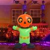 Spooky Pumpkin Spooky Outdoor Decor Spooky Halloween Pumpkin Decoration for Outdoor Yard Party Blow Up Figure for Garden