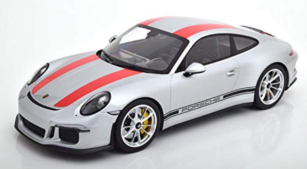 

Minichamps 1/12 Porsche 911 991 R 2016 Silver/Red
