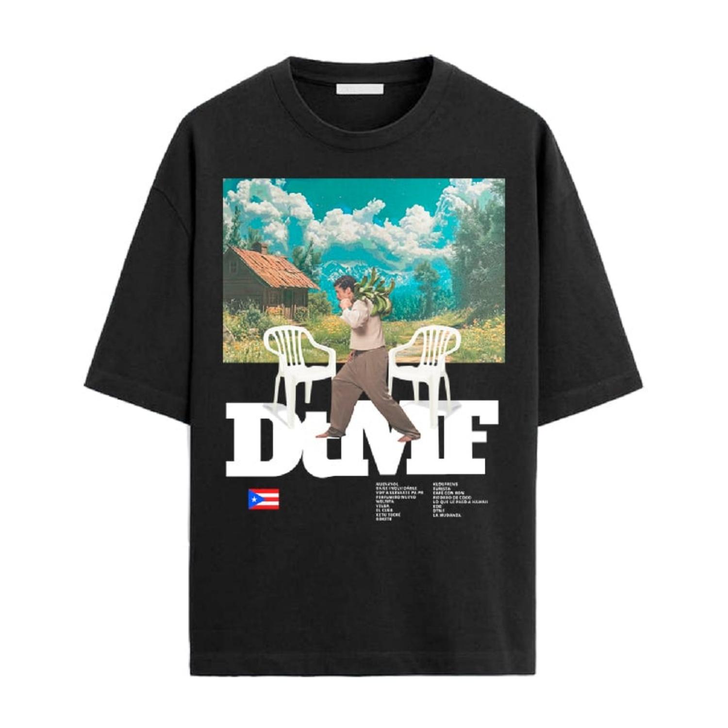 

BAD BUNNY Poster Print T-shirt Retro Y2K Men s Women s Oversized Y2k Cotton Loose T-shirt Streetwear Female Male Clothing XXXXXL чорний