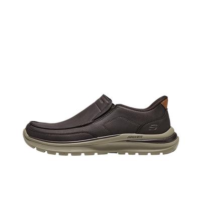 USA Mens Classic Comfortable Solid Low-Top Casual Shoes Men Sneakers 205917-CHOC