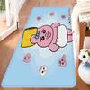 O-Opanchu U-Usagi Cartoon Cute Kitchen Mat Kids Room Bedroom Decoration Balcony Anti-Slip Doormat Living Room Alfombra