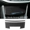 For 2013-2017 Honda Accord Carbon Fiber Interior Central Storage Box Cover Trim