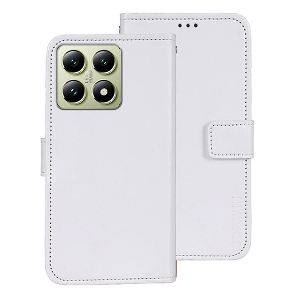 

IDEWEI For Xiaomi 14T Stand Case Crazy Horse Texture Leather Phone Cover B