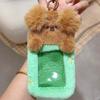 Cartoon Cute Koala Sloth Hedgehog Plush Card Case Ideal For Student Passes Bus