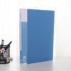 Elegant Transparent A4 File Folder Holder for Test Papers - Single & Double Clip, Thickened Office Storage.