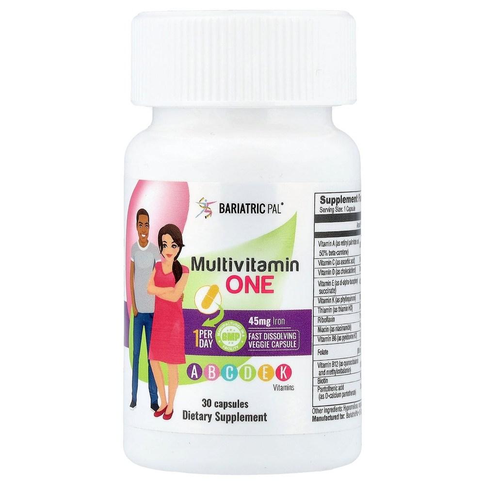 BariatricPal Multivitamin with Iron Capsules One 30 90 pcs
