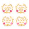 5pcs Wholesale Cartoon Jesus Embroidered For Clothes Iron On Patches For Clothing Hats Backpack Jackets Sew Embroidery Badges 