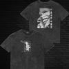 Sung Jin-Woo Shadow Monarch Anime T-Shirt Acid Wash Graphic Tee