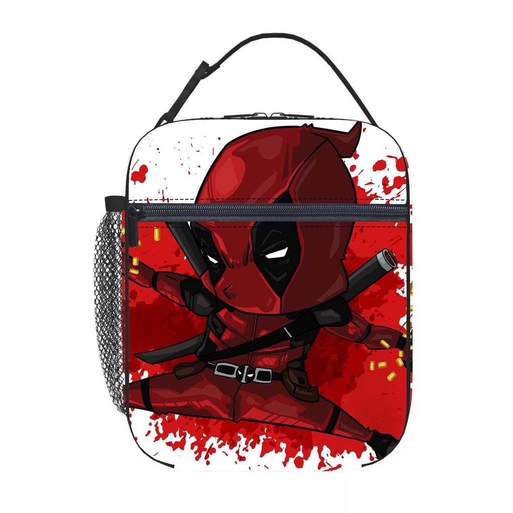 Printed Primary School Student Meal Bag Children'S Portable Thermal Insulation Box Outdoor Camping Portable Lunch Bag