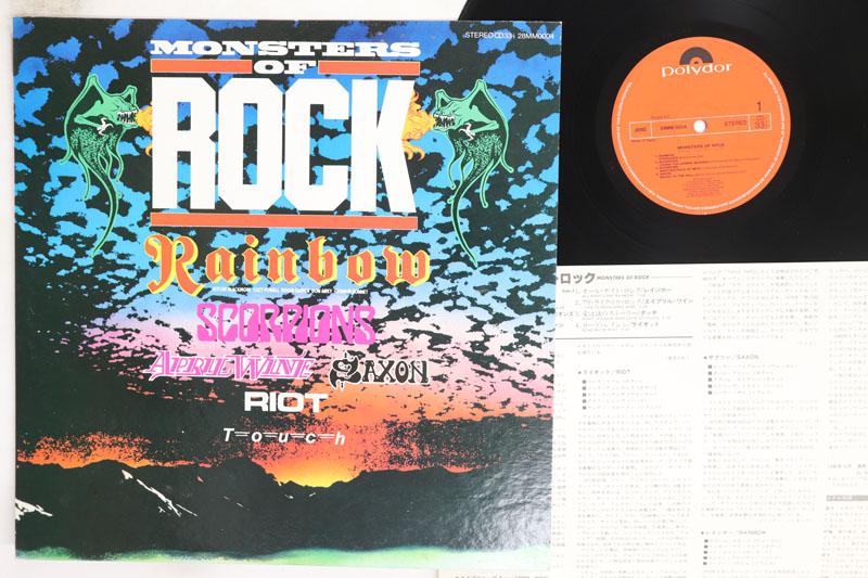 

LP Record VARIOUS Monsters Of Rock 28MM0004 POLYDOR 1980 Japan Metal Used