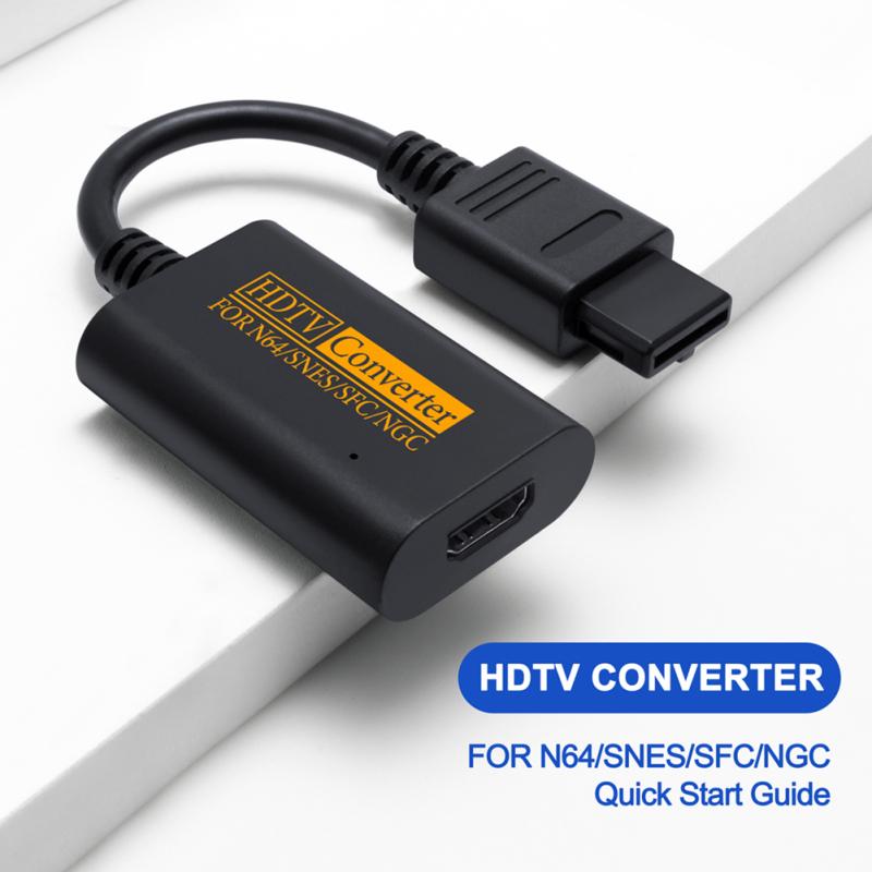 Compatible For Nintendo Snes Ngc N64 To Hdmi-compatible Converter Adapter Hd 1080 Video Audio Full