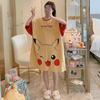 Women's Cute Summer Cartoon Pajamas: Loose Nightgown Homewear