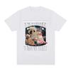 Funny Pibble Wash My Belly Dog Meme Printed T Shirt WOMEN Vintage Fashion TShirts Short Sleeve Daily Wear Casual Clothing