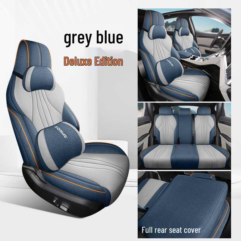 BYD Song PLUS Seat Covers: Glory Edition DMI/EV, Linen, 25 Models, Fully Enclosed Design