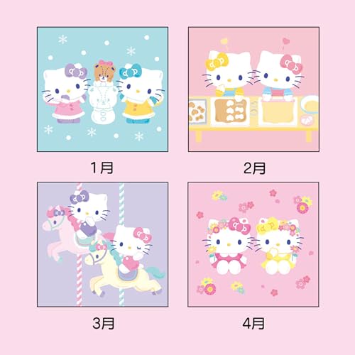 Sanrio Wandkalender M 2025 Hello Kitty Wandbehang 452173