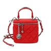 Rhombus chain portable box bag new simple women's bag casual temperament single shoulder crossbody small square bag