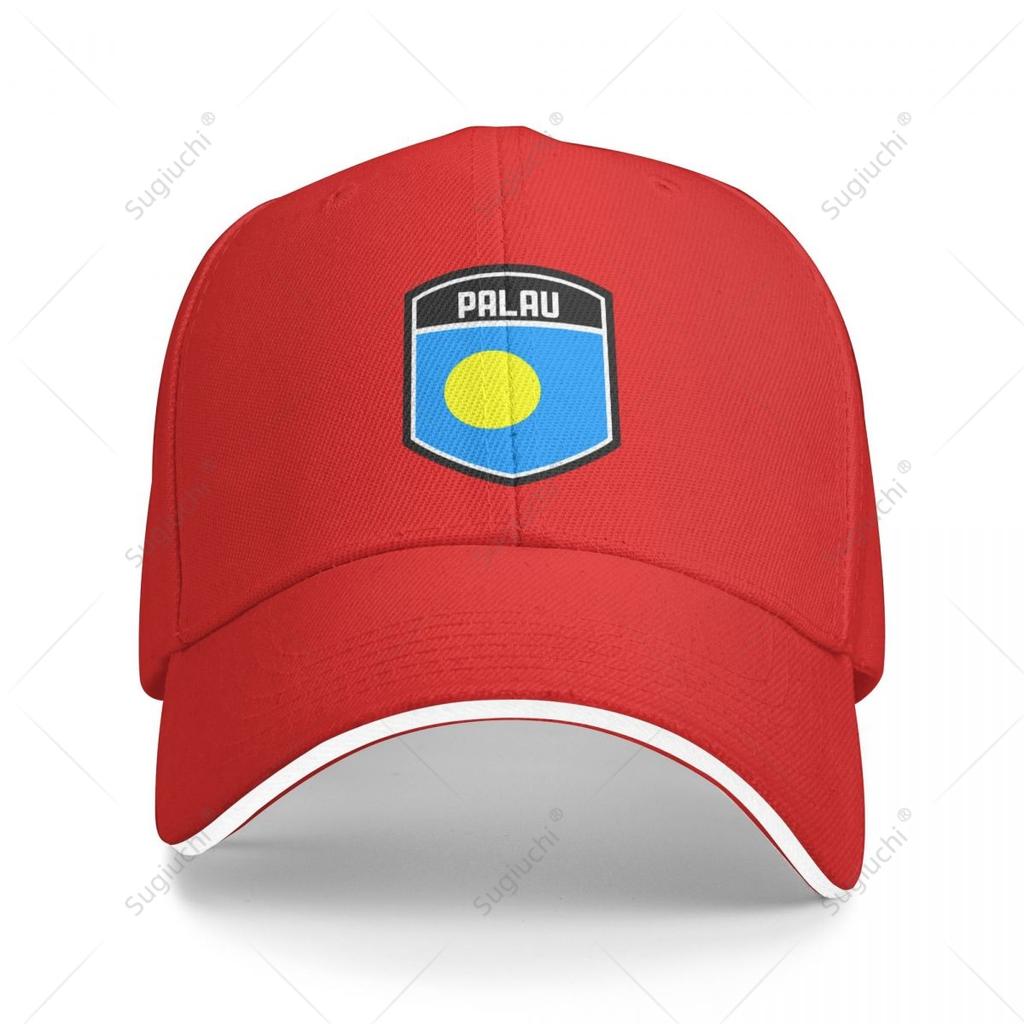Multifunction Palau Flag Shield Sandwich Baseball Cap Unisex Sports Casual Caps Golf Hat Fishing Outdoors
