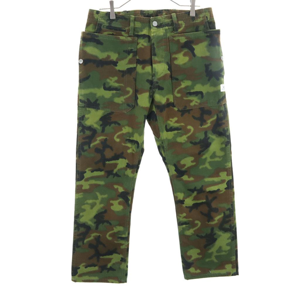 

SASAFRAS made in Japan Camouflage Pattern Military pants M camouflage Men s Used