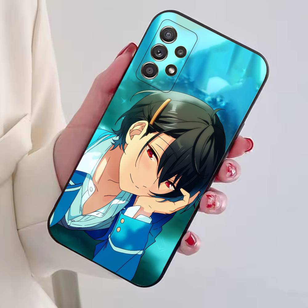 

Sakuma R-Ritsu Game Ensemble Stars Phone Case For Samsung S25,S24,S21,S22,S23,S30,Ultra,S20,Plus,Fe,Lite,Note,10,Black Cover Samsung S30plus5G