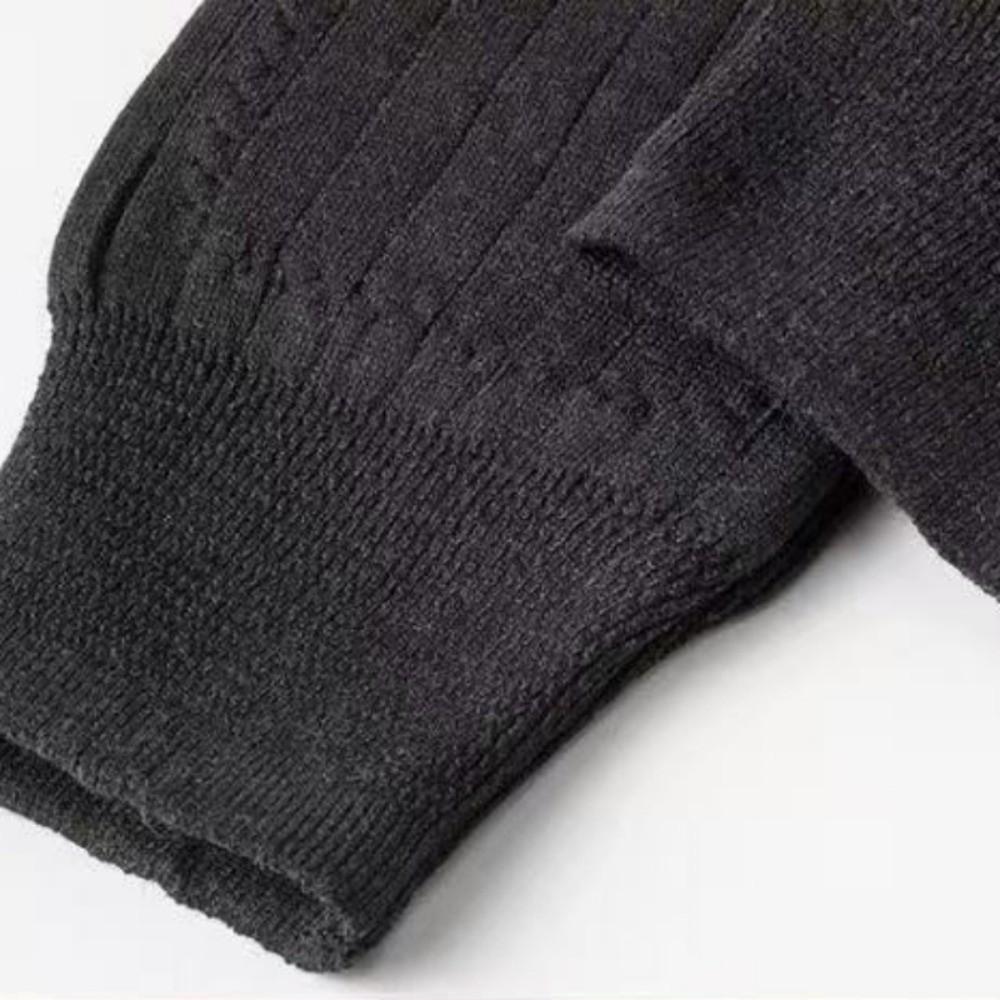 Elastic Warm Knee Pads with Straps Windproof Winter Knee Cover Thick Knee Protector  Old Cold Legs